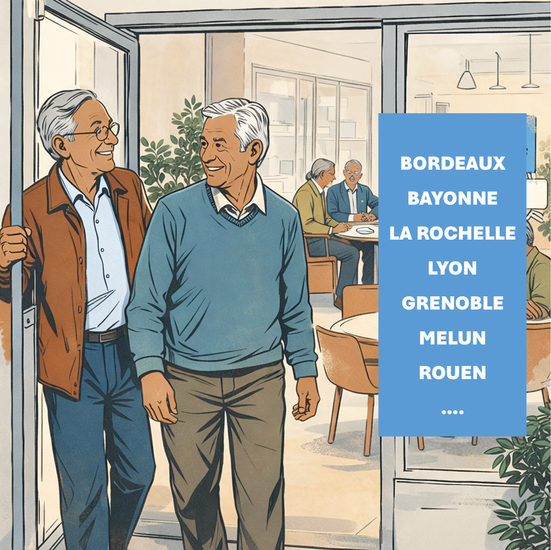 Bienvenue dans nos Cafés Prostate !
